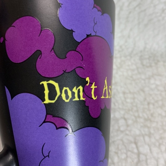 Disney Store Magic Mirror black coffee cup mug 4.5" Don't Ask! - Picture 3 of 8